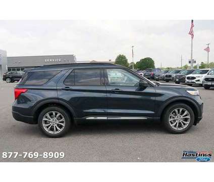 2024 Ford Explorer XLT is a Blue 2024 Ford Explorer XLT SUV in Greenville NC