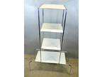 VTG Art Deco STREAMLINE Chrome WIRE Store DISPLAY Shelf SKYSCRAPER Etagere TOWER