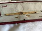 Piaget 18kt Gold Women's Watch w. Diamond Bezel