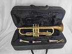 VINTAGE Ambassador Trumpet With Case And 3 Mouthpieces