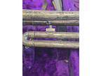 Antique Lyon & Healy Silver Plated Brass American Professional Chicago Trumpet