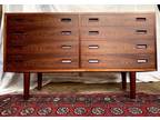 MID CENTURY DANISH ROSEWOOD DRESSER BY HUNDEVAD FURNITURE circa 1960's