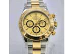 1991 Rolex Zenith Daytona Ref 16523 - Men's Vintage Steel/Gold Watch + Box!