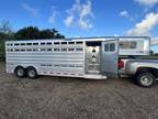 2024 Platinum 2-6h side tack stock back 22ft on box 4 horses