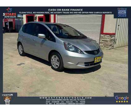2013 Honda Fit for sale is a Silver 2013 Honda Fit Car for Sale in Dallas TX