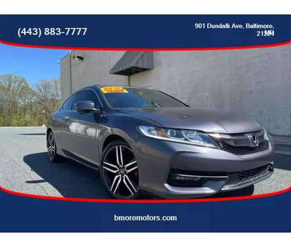 2016 Honda Accord for sale is a Grey 2016 Honda Accord Car for Sale in Baltimore MD