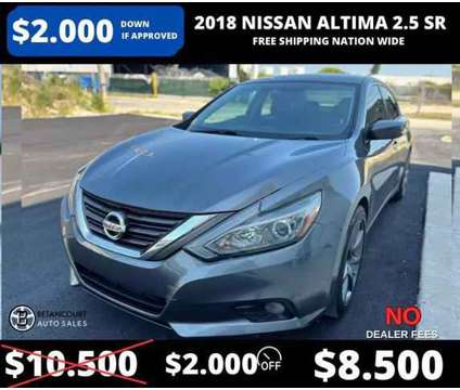2018 Nissan Altima for sale is a Grey 2018 Nissan Altima 2.5 Trim Car for Sale in Miami FL
