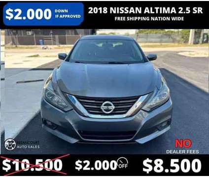 2018 Nissan Altima for sale is a Grey 2018 Nissan Altima 2.5 Trim Car for Sale in Miami FL