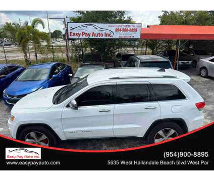 2014 Jeep Grand Cherokee for sale is a White 2014 Jeep grand cherokee Car for Sale in West Park FL