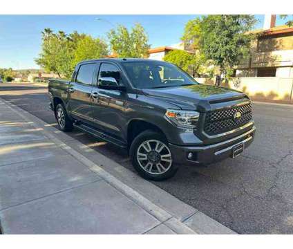 2019 Toyota Tundra CrewMax for sale is a Grey 2019 Toyota Tundra CrewMax Car for Sale in Phoenix AZ