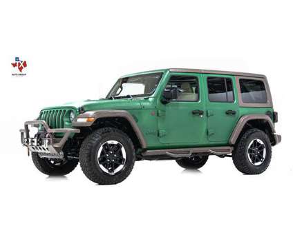 2018 Jeep Wrangler Unlimited for sale is a Green 2018 Jeep Wrangler Unlimited Car for Sale in Houston TX