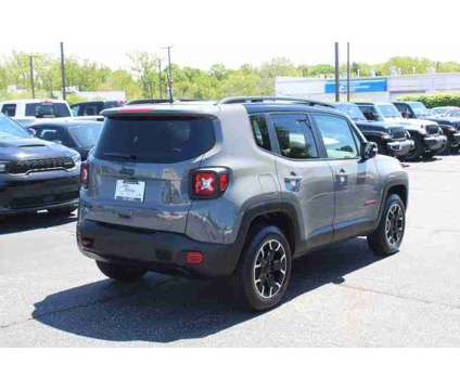 2023UsedJeepUsedRenegadeUsed4x4 is a Grey 2023 Jeep Renegade Trailhawk SUV in Greenwood IN