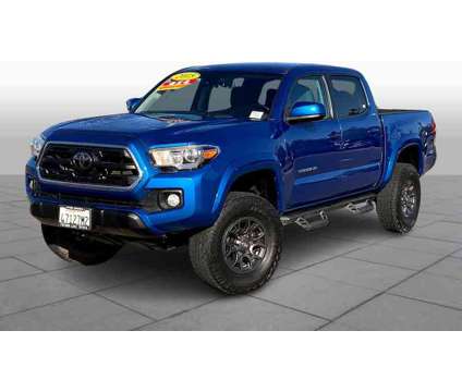 2018UsedToyotaUsedTacomaUsedDouble Cab 5 Bed V6 4x4 AT (Natl) is a Blue 2018 Toyota Tacoma Car for Sale in Folsom CA
