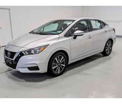2021UsedNissanUsedVersaUsedCVT is a Silver 2021 Nissan Versa Car for Sale in Greensburg PA