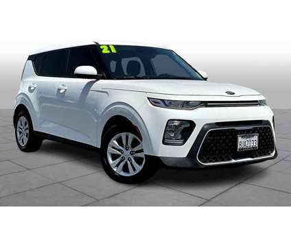 2021UsedKiaUsedSoulUsedIVT is a White 2021 Kia Soul Car for Sale in Tustin CA