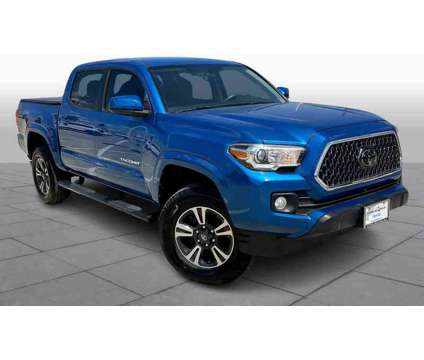 2016UsedToyotaUsedTacomaUsed2WD Double Cab V6 AT is a Blue 2016 Toyota Tacoma Car for Sale in Kingwood TX