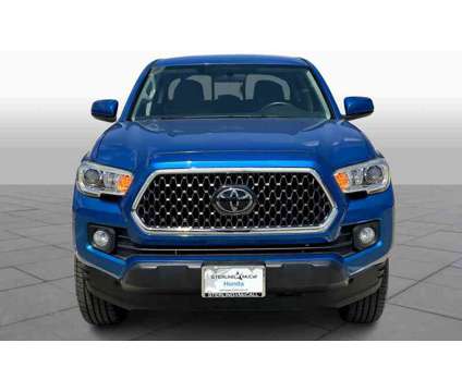 2016UsedToyotaUsedTacomaUsed2WD Double Cab V6 AT is a Blue 2016 Toyota Tacoma Car for Sale in Kingwood TX