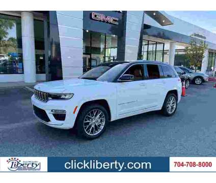 2023UsedJeepUsedGrand CherokeeUsed4x4 is a White 2023 Jeep grand cherokee Car for Sale in Matthews NC
