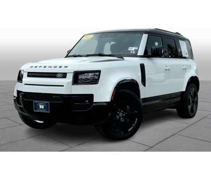 2022UsedLand RoverUsedDefenderUsed110 AWD is a White 2022 Land Rover Defender Car for Sale in Bedford NH