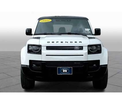 2022UsedLand RoverUsedDefenderUsed110 AWD is a White 2022 Land Rover Defender Car for Sale in Bedford NH