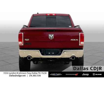2017UsedRamUsed1500Used4x4 Crew Cab 57 Box is a Red 2017 RAM 1500 Model Car for Sale in Dallas TX