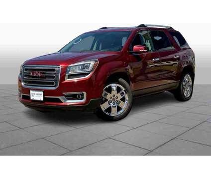 2017UsedGMCUsedAcadia LimitedUsedFWD 4dr is a Red 2017 GMC Acadia Limited Car for Sale in Lubbock TX