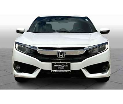 2016UsedHondaUsedCivicUsed2dr CVT is a White 2016 Honda Civic Car for Sale in Houston TX