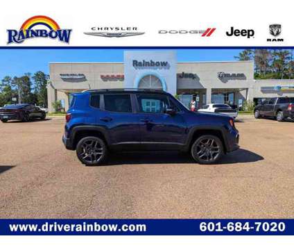 2020 Jeep Renegade High Altitude is a Blue 2020 Jeep Renegade Car for Sale in Mccomb MS