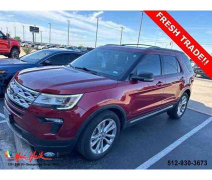 2019 Ford Explorer Xlt is a Red 2019 Ford Explorer XLT Car for Sale in Georgetown TX