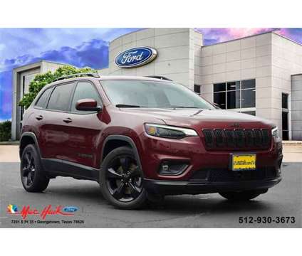 2021 Jeep Cherokee Altitude is a Red 2021 Jeep Cherokee Altitude Car for Sale in Georgetown TX