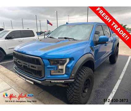 2019 Ford F-150 Raptor is a Blue 2019 Ford F-150 Raptor Car for Sale in Georgetown TX