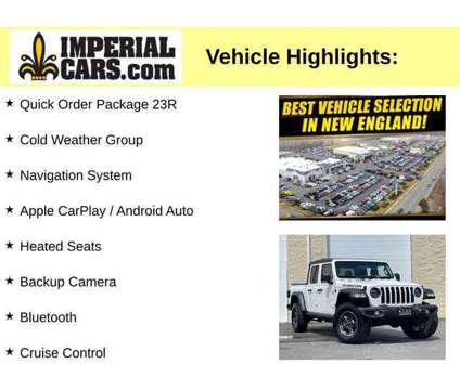 2022 Jeep Gladiator Rubicon is a White 2022 Car for Sale in Mendon MA