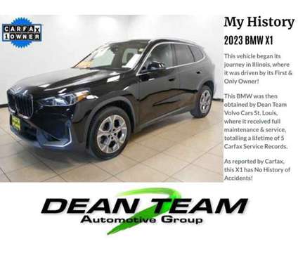 2023 BMW X1 xDrive28i is a Black 2023 BMW X1 xDrive 28i Car for Sale in Saint Louis MO