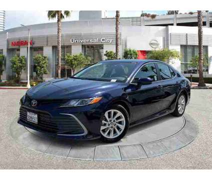 2022 Toyota Camry LE is a Blue 2022 Toyota Camry LE Car for Sale in Los Angeles CA