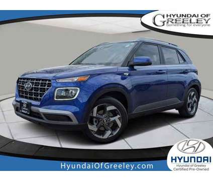 2022 Hyundai Venue Limited is a Blue 2022 Car for Sale in Greeley CO