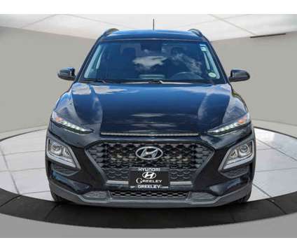 2021 Hyundai Kona SEL is a Black 2021 Hyundai Kona SEL Car for Sale in Greeley CO