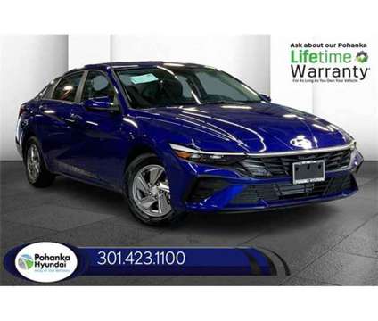 2024 Hyundai Elantra SE is a Blue 2024 Hyundai Elantra SE Car for Sale in Capitol Heights MD