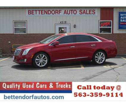2013 Cadillac XTS Luxury is a Red 2013 Cadillac XTS Luxury Car for Sale in Moline IL
