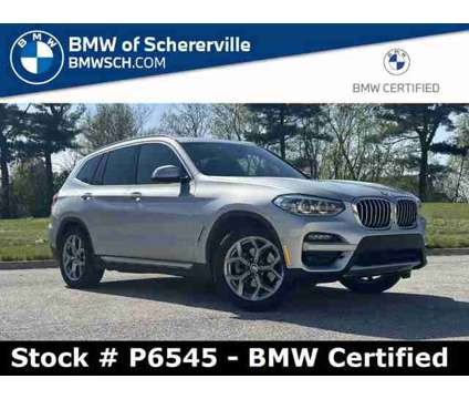2021 BMW X3 xDrive30i is a Silver 2021 BMW X3 xDrive30i Car for Sale in Schererville IN