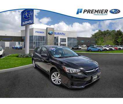 2021 Subaru Impreza Base is a Black 2021 Subaru Impreza 2.5i 5-Door Hatchback in Middlebury CT