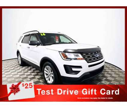 2016 Ford Explorer Base is a White 2016 Ford Explorer Base Car for Sale in Tampa FL