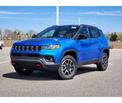2024 Jeep Compass Trailhawk is a Blue 2024 Jeep Compass Trailhawk Car for Sale in Denver CO