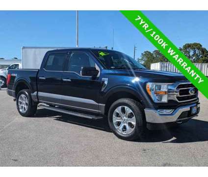 2021 Ford F-150 XLT is a Blue 2021 Ford F-150 XLT Car for Sale in Sarasota FL