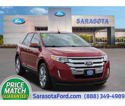 2014 Ford Edge SEL is a Red 2014 Ford Edge SEL Car for Sale in Sarasota FL
