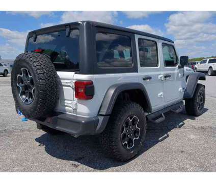 2022 Jeep Wrangler 4xe Unlimited Rubicon is a White 2022 Jeep Wrangler Car for Sale in Winder GA