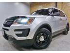 2016 Ford Explorer Police AWD Red/Blue/Amber Lightbar, Console, Dual Partition