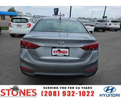 2021 Hyundai Accent SE is a Grey 2021 Hyundai Accent SE Sedan in Pocatello ID