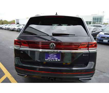2024 Volkswagen Atlas 2.0T SE w/Technology is a Black 2024 Volkswagen Atlas 2.0T SE SUV in Highland Park IL
