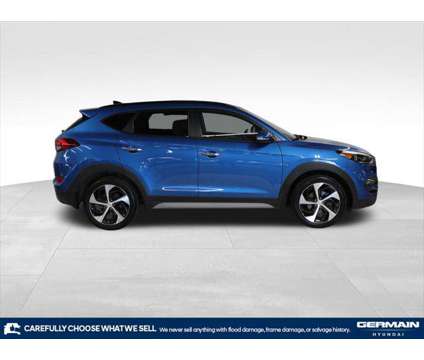 2018 Hyundai Tucson Limited is a Blue 2018 Hyundai Tucson Limited SUV in Columbus OH