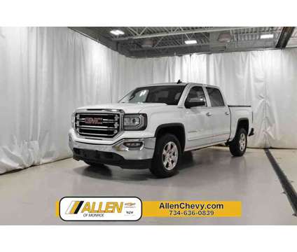 2018 GMC Sierra 1500 SLT is a White 2018 GMC Sierra 1500 SLT Truck in Monroe MI